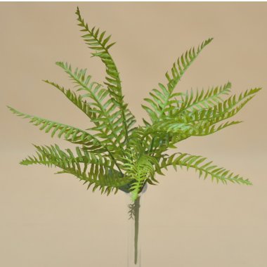 CV32809  BUKIET*6 PAPROTKI PLASTIK 45 CM OP.6/24