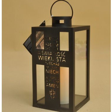 10/24/YZE-WO LATARENKA LED Z MODLITWĄ H26*13