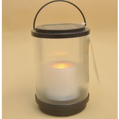 15/25/YZE LATARNIA TUBA SOLAR H18,5CM W OP 6 SZT.