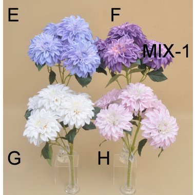 MH05 BUKIET DALIA X 5 45 CM W OP.12
