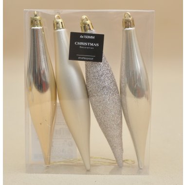 AVS101250 BOMBKA*4 SOPLE SZAMPAN PLASTI 15CM OP.24