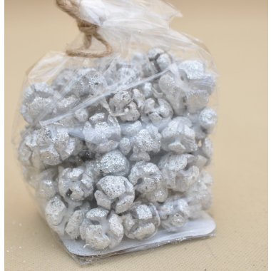 CV34498 SZYSZKI NATURALNE BIAŁE WOREK 2-3 CM OP.12