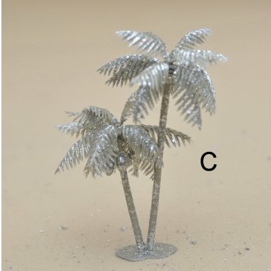 XTIK016 GAŁĄZKA PALMA  BROKAT  OP.36 SZT