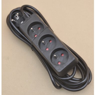 PRZEDŁUŻACZ PM3-3-5M BLACK