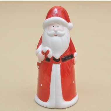 TG73166 MIKOŁAJ PORCELANA DZWONEK H16*7CM OP.6