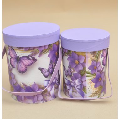 TCFB7089 FLOWER BOX*2 MOTYLE H16*12 H17*14