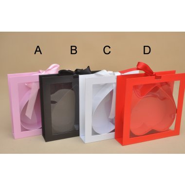 TCP25691-MIX FLOWER BOX Z SERCEM H 6*25*25 CM