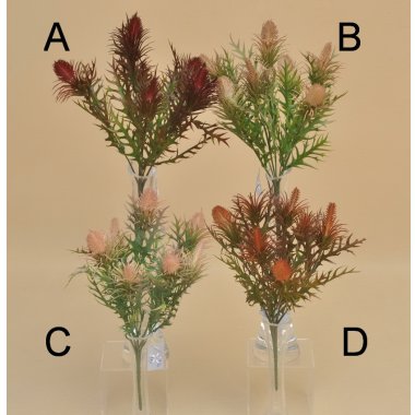 2694PQ BUKIET OSET *7 PLASTIK 36 CM OP.6/24 SZT