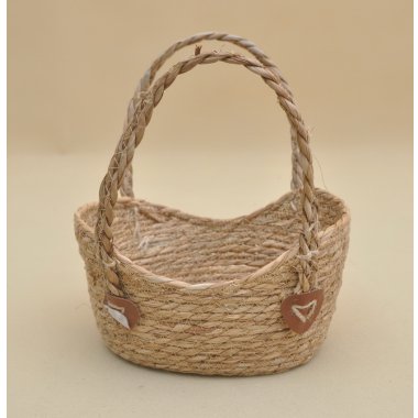 XL265-2 TOREBKA Z TRAWY MORSKIEJ H30/15*21*27CM