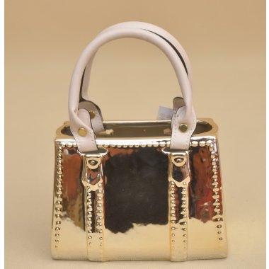 JY25N102 GOLD TOREBKA CARAMICZNA H13*17*7CM