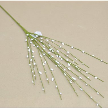 CF39249WH GAŁĄZKA KULKI BAZIE BIAŁE 85CM OP.6/48