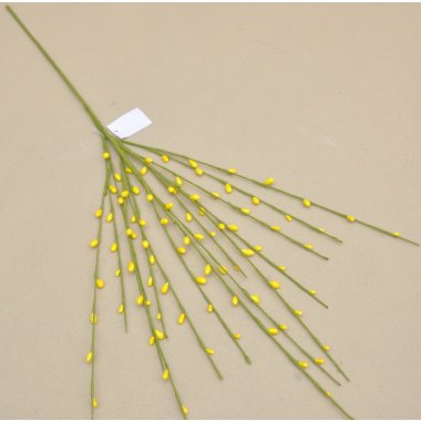 CF39249YL GAŁĄZKA KULKI BAZIE ŻÓŁTE 85CM OP.6/48