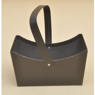 TCW2172 FLOWER BOX CZARNY KOSZYK H 11.5*20*13 CM