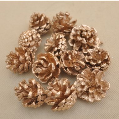 KWI-79-02110 SZYSZKA ZŁOTO*12 SIATKA4*4CM OP.24SZT