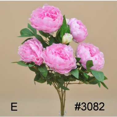 SUN122 BUKIET*5 PIWONIA 65 CM  OP.12 SZT