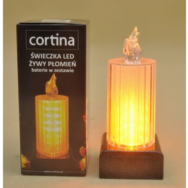 2/25/WZP-BAT ŚWIECZKA AKRYL LED ŻYWY PŁOMIEŃ