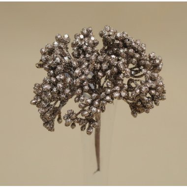 CV11793-23 PIK*10 KULKI BROKAT ZŁOTE 14CM OP.12/24