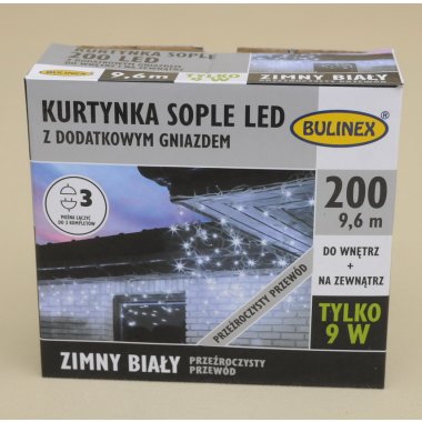 13-574 SOPLE LED 200+G B.Z/B.Z 9,8M  IP44 PRZE