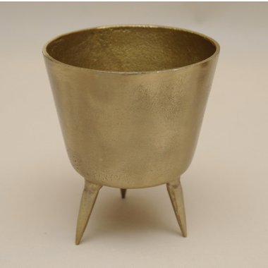 253502 DONICA OSŁONKA METAL ZŁOTA WYS.21*18 CM