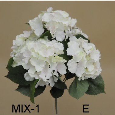 SUN306A BUKIET HORTENSJI*5  45CM OP.16 SZT MIX