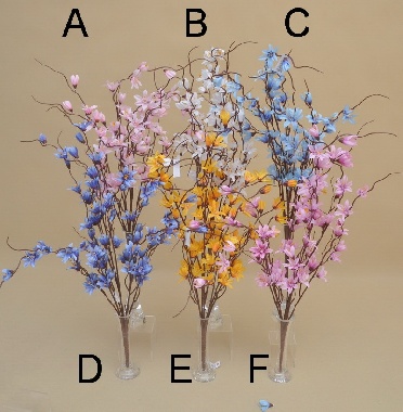 0915 BUKIET*9 FORSYCJI 80 CM OP.24 SZT