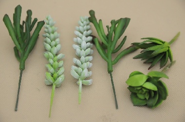 ART17764 SUKULENT ZESTAW 10/16/17 CM W OP.48 SZT